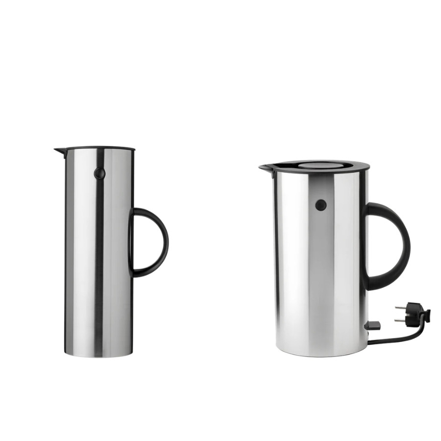 

EM77 elkedel 1,5L & termokande 1L stål